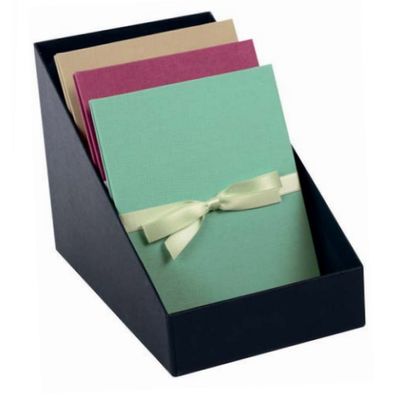 goldbuch Display Leporello Bella Vista Trend 15,5x19 schwarz  aqua