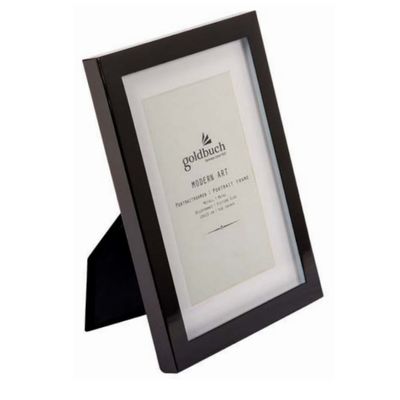 goldbuch Modern Art Black 10x15 Metall Portraitrahmen 