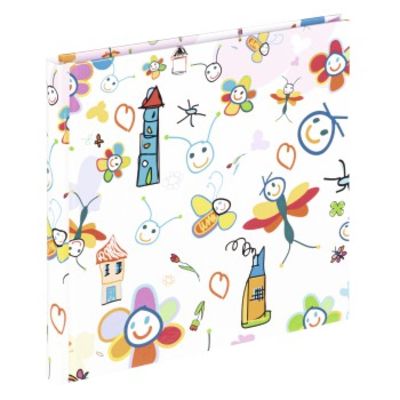 Hama Buch-Album Kritzelkratzel, 30 weiße Seiten  18x18cm