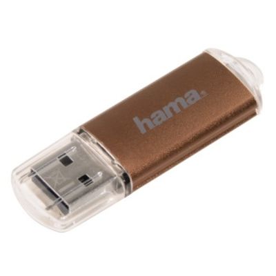 Hama FlashPen Laeta, USB 2.0, 10 MB/s  32 GB braun