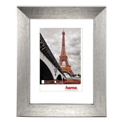 Hama Kunststoffrahmen Paris  silber 10x15cm