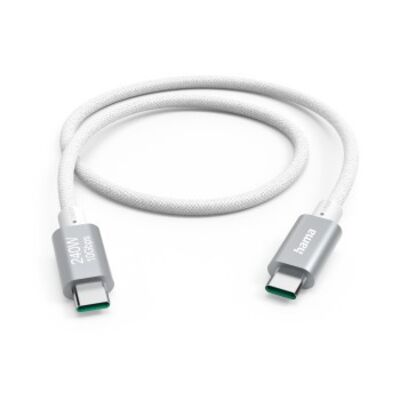 Hama Ladekabel USB-C - USB-C, 240W, Full-Featured, USB 3.2 Gen2, 10Gbit/s  1,5 m