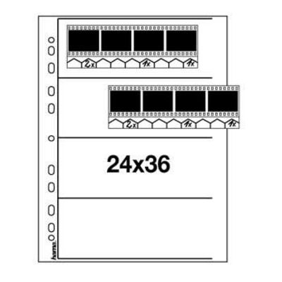 Hama Negativhüllen klar   für 24x36, mit Nachbestellstreifen für 6x6 25 Blätter