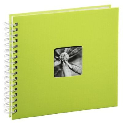 Hama Spiral-Album Fine Art, 28 x 24cm, 50 weiße Seiten  Kiwi