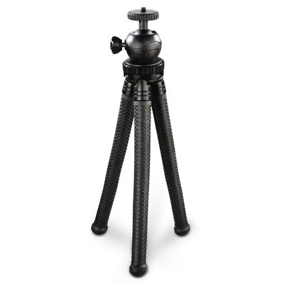 Hama Stativ FlexPro für Smartphone, GoPro und Fotokameras, 27 cm  schwarz