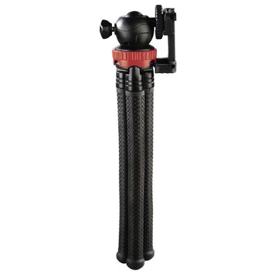 Hama Stativ FlexPro für Smartphone, GoPro und Fotokameras, 27 cm,  rot