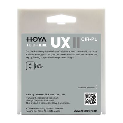 Hoya Cirkular UX Pol II  62mm