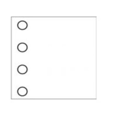 Ilford Ergänzungsblätter 29x31  weiß 10 Blatt