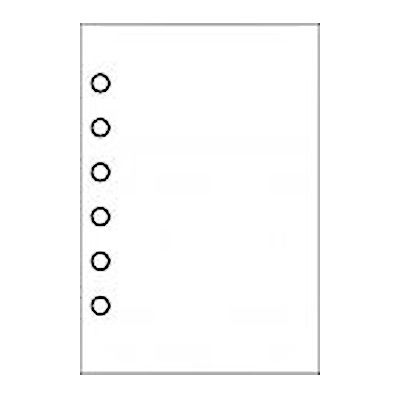 Ilford Ergänzungsblätter  45x63  weiß 10 Blatt