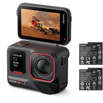 Insta360 Ace Pro 2  Dual Battery Bundle Nachtschwarz