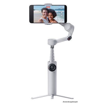 Insta360 Flow 2  Ai Tracker Bundle Hellgrau