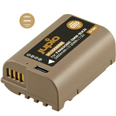 Jupio DMW-BLK22 Ultra C (USB-C Input) 2400mAh 