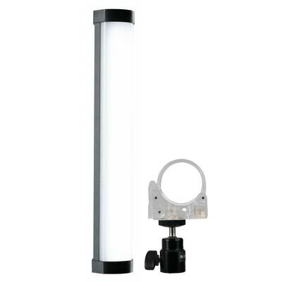 Nanlite Mini-Farb-Effektleuchte PavoTube II 6C RGBWW + Befestigungsadapter HD-T12-1-C und Kugelgelenk 