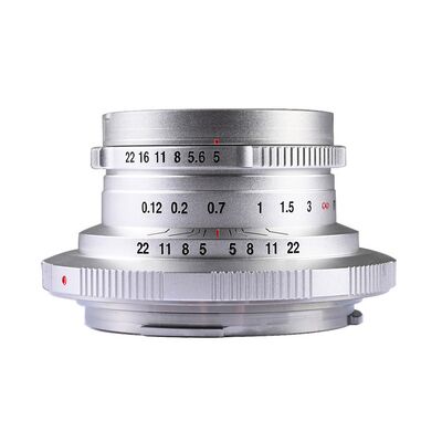 LAOWA 15mm f/5 Cookie FF  Canon RF silber