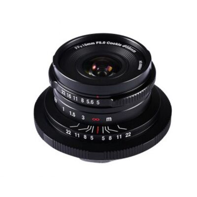 LAOWA 15mm f/5 Cookie FF  L Mount schwarz