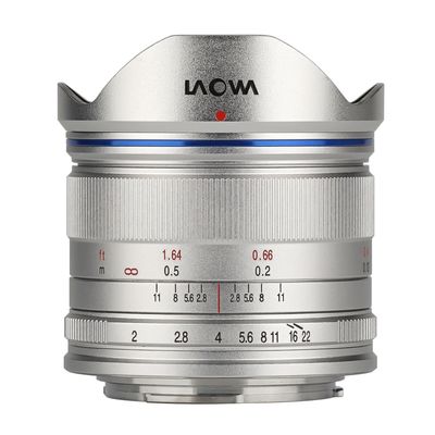 LAOWA 7,5mm f/2,0  Micro Four Thirds silber