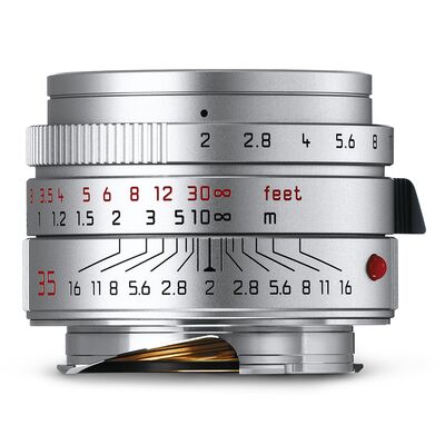 Leica 35mm f/2,0 Summicron-M ASPH.  silbern eloxiert Leica M