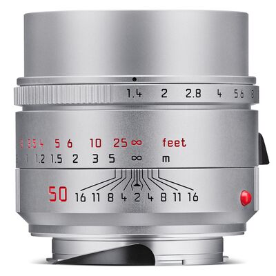 Leica 50mm f/1,4 Summilux-M Asph  11729 silber