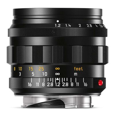 Leica Noctilux-M 50mm f/1.2 asph.  Leica M schwarz