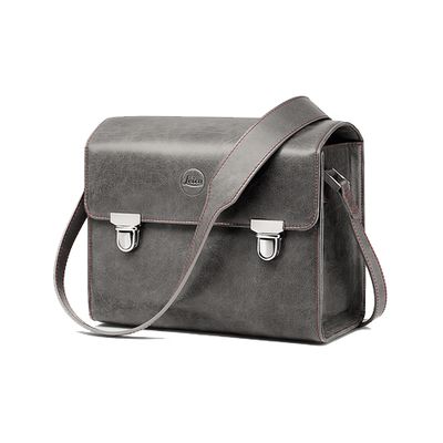 Leica Systemtasche S Nappaleder  hellgrau