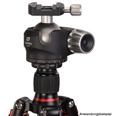 Leofoto Ballhead LH-55 + Release Plate QP-70 
