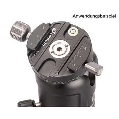 Leofoto Panning Clamp RH-2L + Release Plate NP-60 