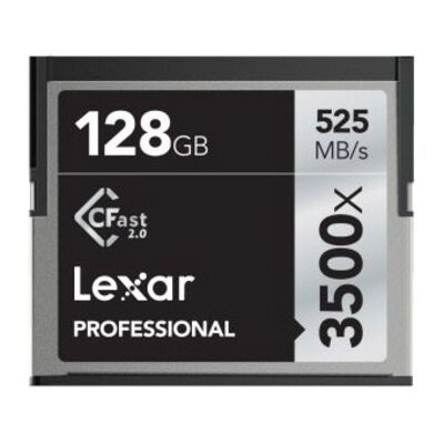 Lexar CFast 2.0 Professional Diamond - 3500x 1900MB/s - Retourenware -   128 GB