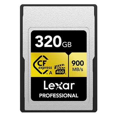 Lexar CFExpress Professional Type A Gold - 900MB/s  320 GB