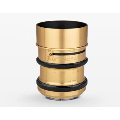 Lomography Nour triplet V 64mm f/2.0 Bokeh Control Art Lens  Nikon Z Brass