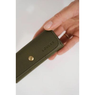 Loulex Mini SD Wallet  Olive