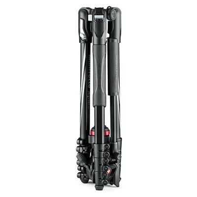 Manfrotto Befree Live Alu Kit mit Fluid-Videokopf  Klemmverschluss