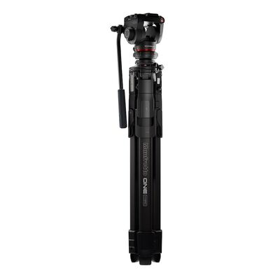 Manfrotto One Alu Stativ 500X Fluid-Kopf 