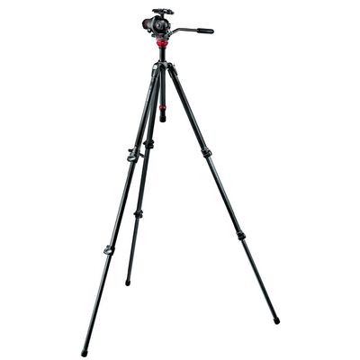 Manfrotto STATIV 755CX3 + Kopf MH055M8-Q5 