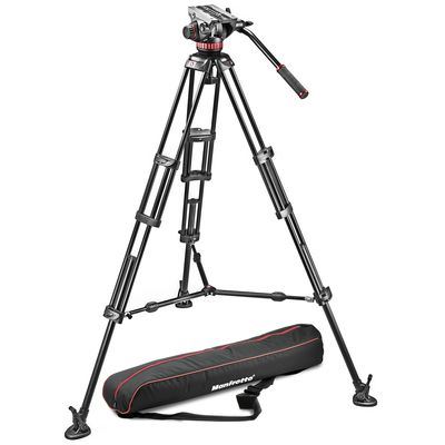 Manfrotto STATIV Set+Tasche MVH502A,546BK 