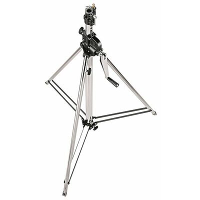 Manfrotto Stativ Wind-Up Silber 2-tlg. 