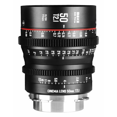 Meike Meike Super 35 Prime Cinema Lens 50mm T2.1  PL Mount