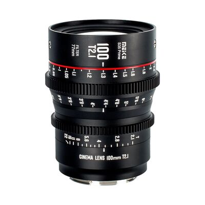 Meike Super 35 Prime Cinema Lens 100mm T2.1  Canon EF