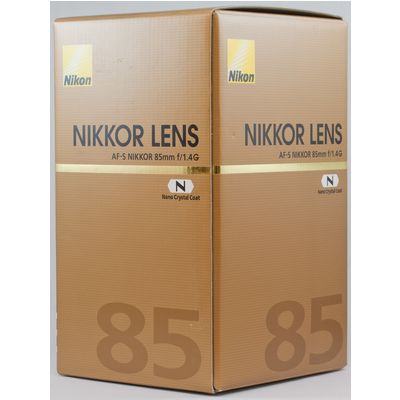 Nikon AF-S Nikkor 85mm f/1,4 G  Nikon FX