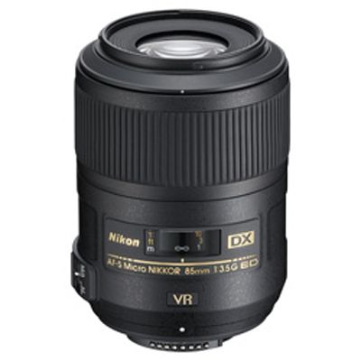 Nikon AF-S Nikkor 85mm f/3,5 G ED VR Micro  Nikon DX