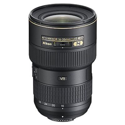 Nikon AF-S Nikkor 16-35mm f/4,0 G ED VR  Nikon FX
