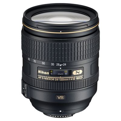 Nikon AF-S Nikkor 24-120mm f/4,0 ED VR  Nikon FX