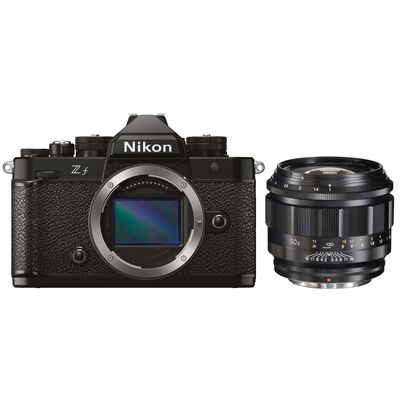 Nikon Z f + Voigtländer Nokton 50mm f/1,0 asphärisch  Schwarz
