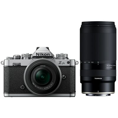 Nikon Z-fc + DX 16-50mm f/3,5-6,3 VR SE + Tamron 70-300mm f/4.5-6.3 Di III RXD 