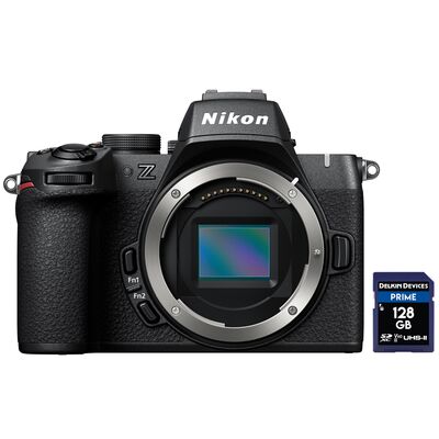 Nikon Z50 II + Delkin SD-Karte 128 GB 