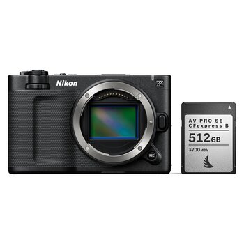 Nikon ZR + Angelbird AV PRO SE CFexpress B v4 MK2 512 GB 