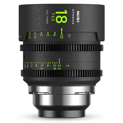 NiSi ATHENA PRIME 18mm T2.2 Cinema Lenses  Canon RF