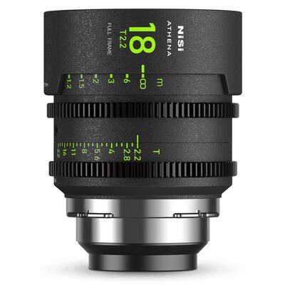 NiSi ATHENA PRIME 18mm T2.2 Cinema Lenses (ohne Drop-In-Filter)  FE-Mount