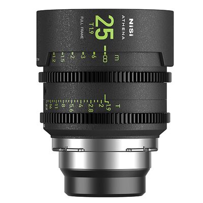 NiSi ATHENA PRIME 25mm T2.4 Cinema Lenses (ohne Drop-In-Filter)  GF-Mount