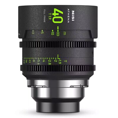 NiSi ATHENA PRIME 40mm T1.9 Cinema Lenses (ohne Drop-In-Filter)  G-Mount