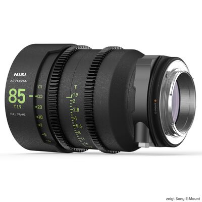 NiSi ATHENA PRIME 85mm T1.9 Cinema Lenses  Canon RF